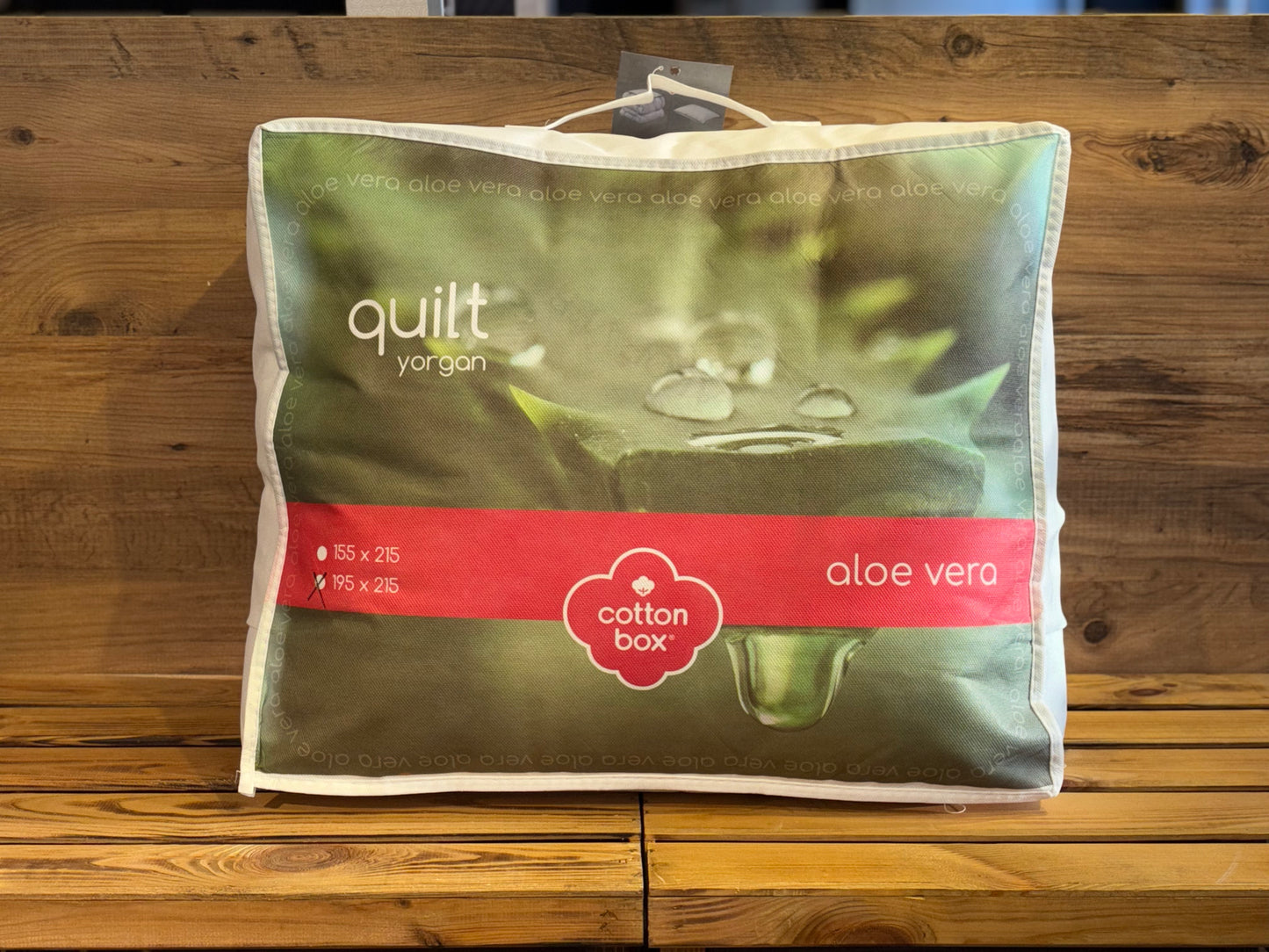 Aloe Vera Decke 155x215