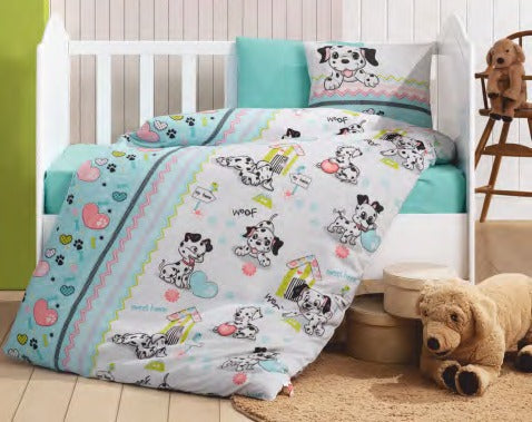 BABY-RENFORCE-BETTWESCHESET Dalmacyali-Mint